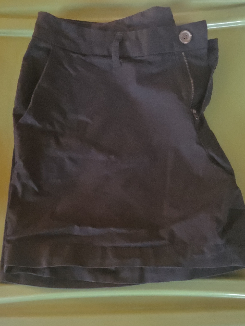 Old Navy Black Mini Skirt with Side Zip